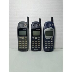 Nokia Lot Of 3 Phones 5160i, 5180i, 5190 Untested As-Is